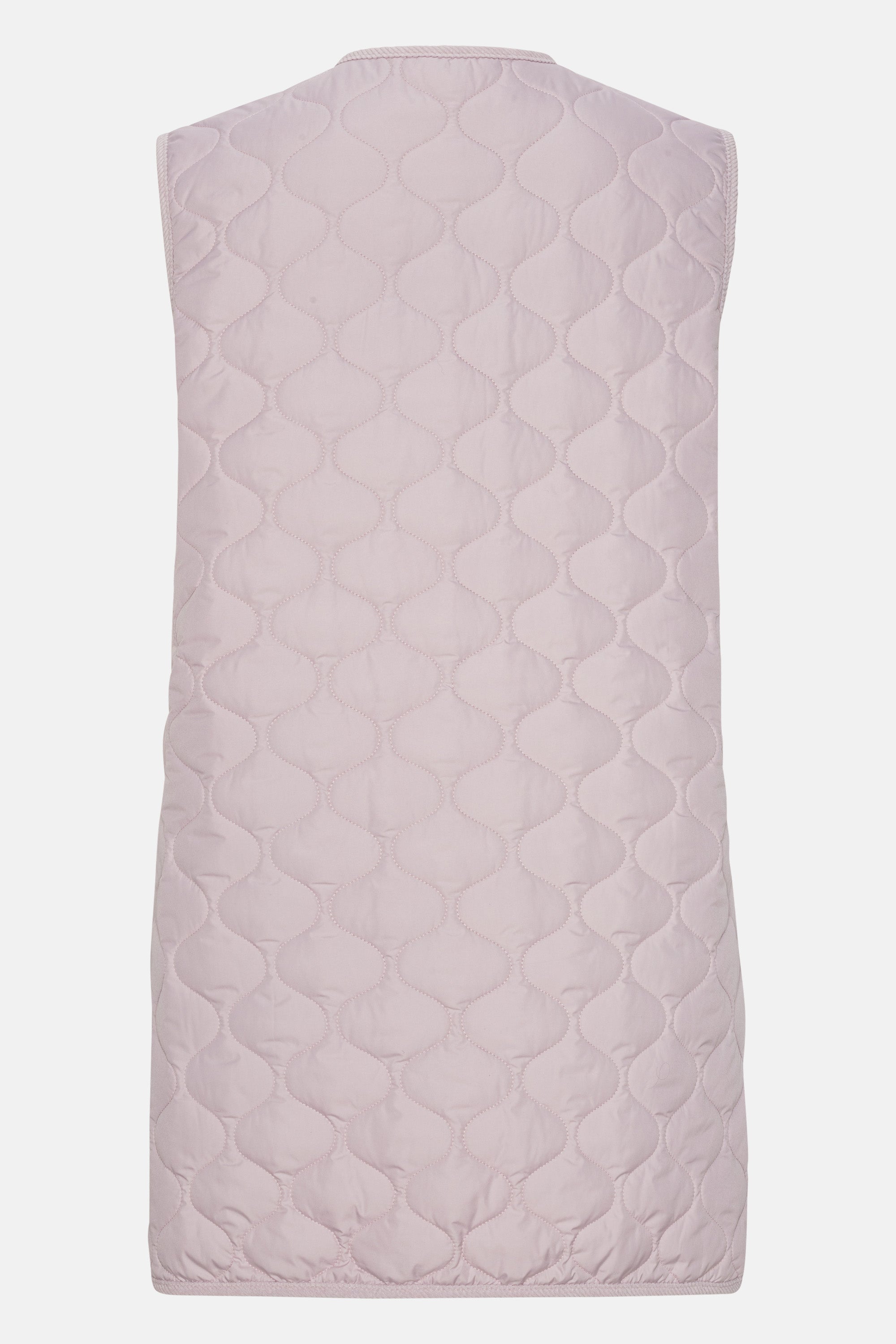 Ilse Jacobsen Hornbæk Outerwear Langer Steppweste Vest 549 Concrete